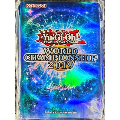 〔状態A-〕スリーブ『WCS2019青』100枚入り【-】{-}《スリーブ》