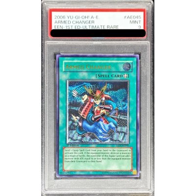 〔PSA9鑑定済〕☆旧アジア☆アームドチェンジャー【レリーフ】{EEN-AE045}《コレクター向け》