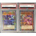 〔PSA10鑑定済〕『トークンなし』side:UNITYスペシャルカードセット(ブラックマジシャン&ブラックマジシャンガール)【-】{-}《その他》