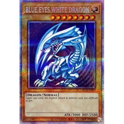 〔状態A-〕BLUEEYESWHITEDRAGON【プリズマティックシークレット】{AC02-JP000}《モンスター》