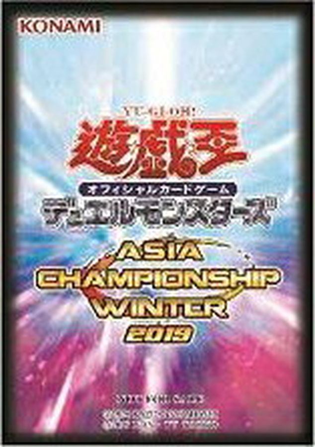 スリーブ『ASIACHAMPIONSHIPWINTER2019』70枚入り